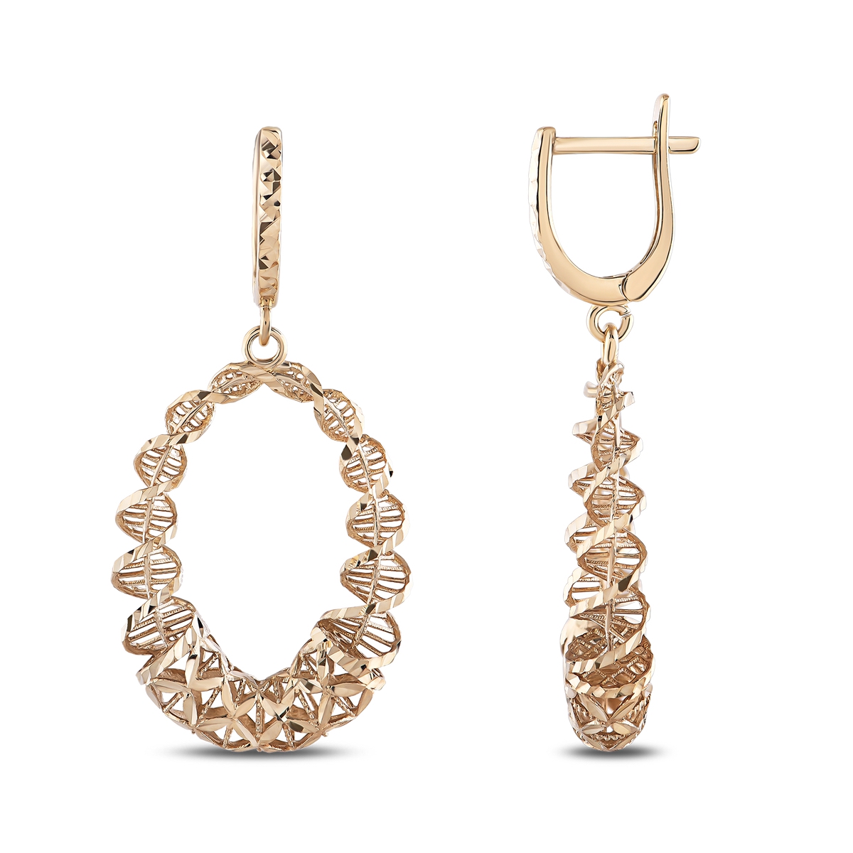 14K 0.100 ct Gold Earring