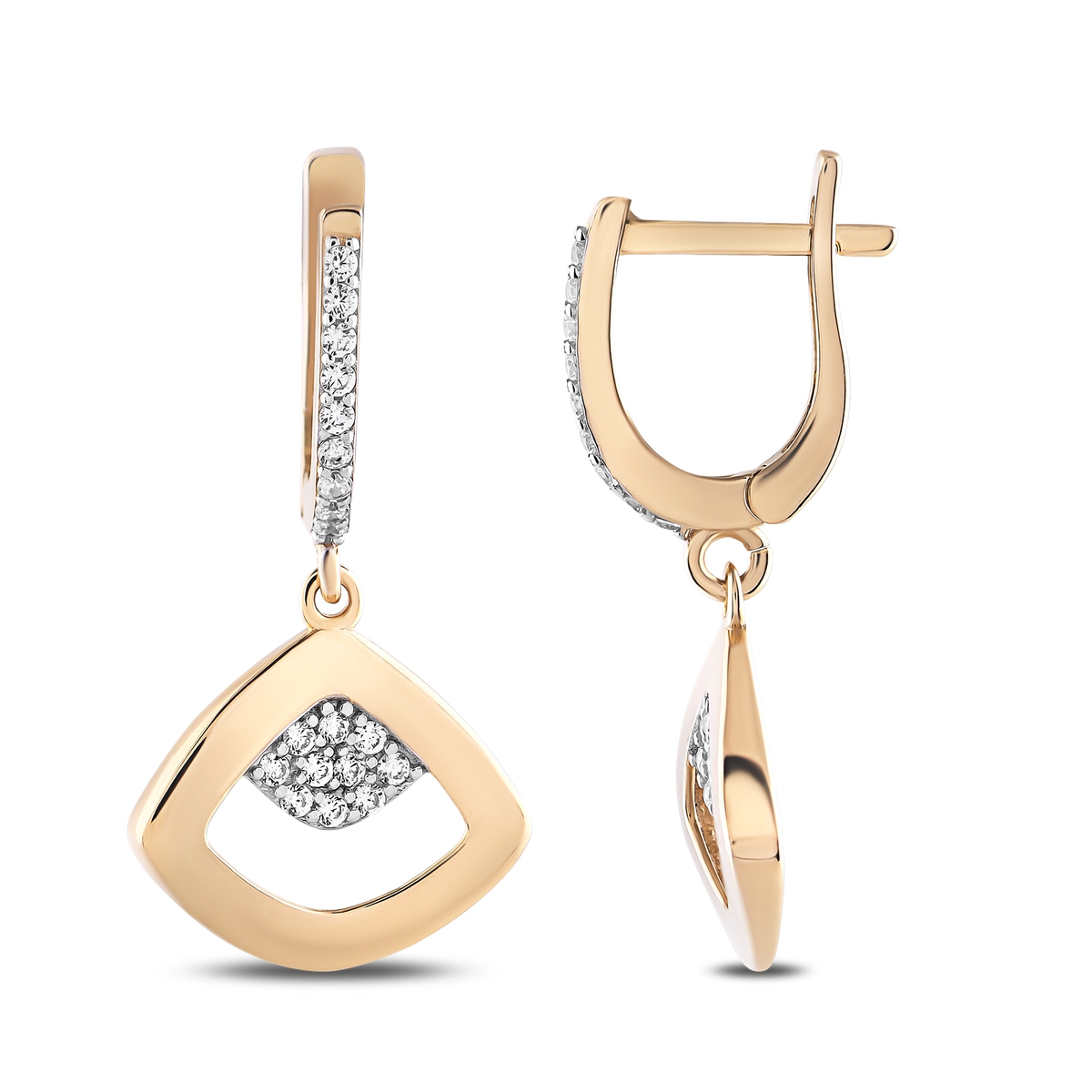 14K 0.100 ct Gold Earring