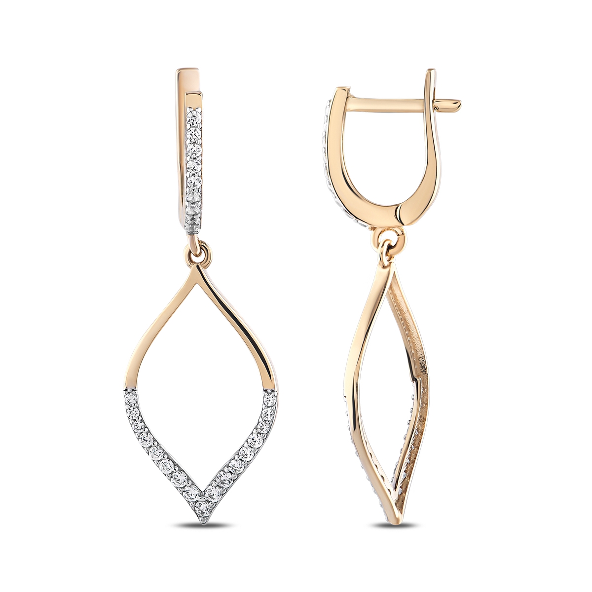 14K 0.100 ct Gold Earring