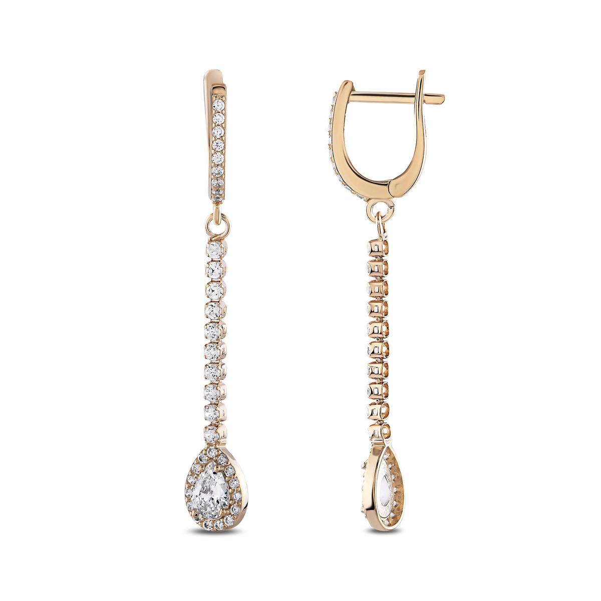 14K 0.100 ct Gold Earring