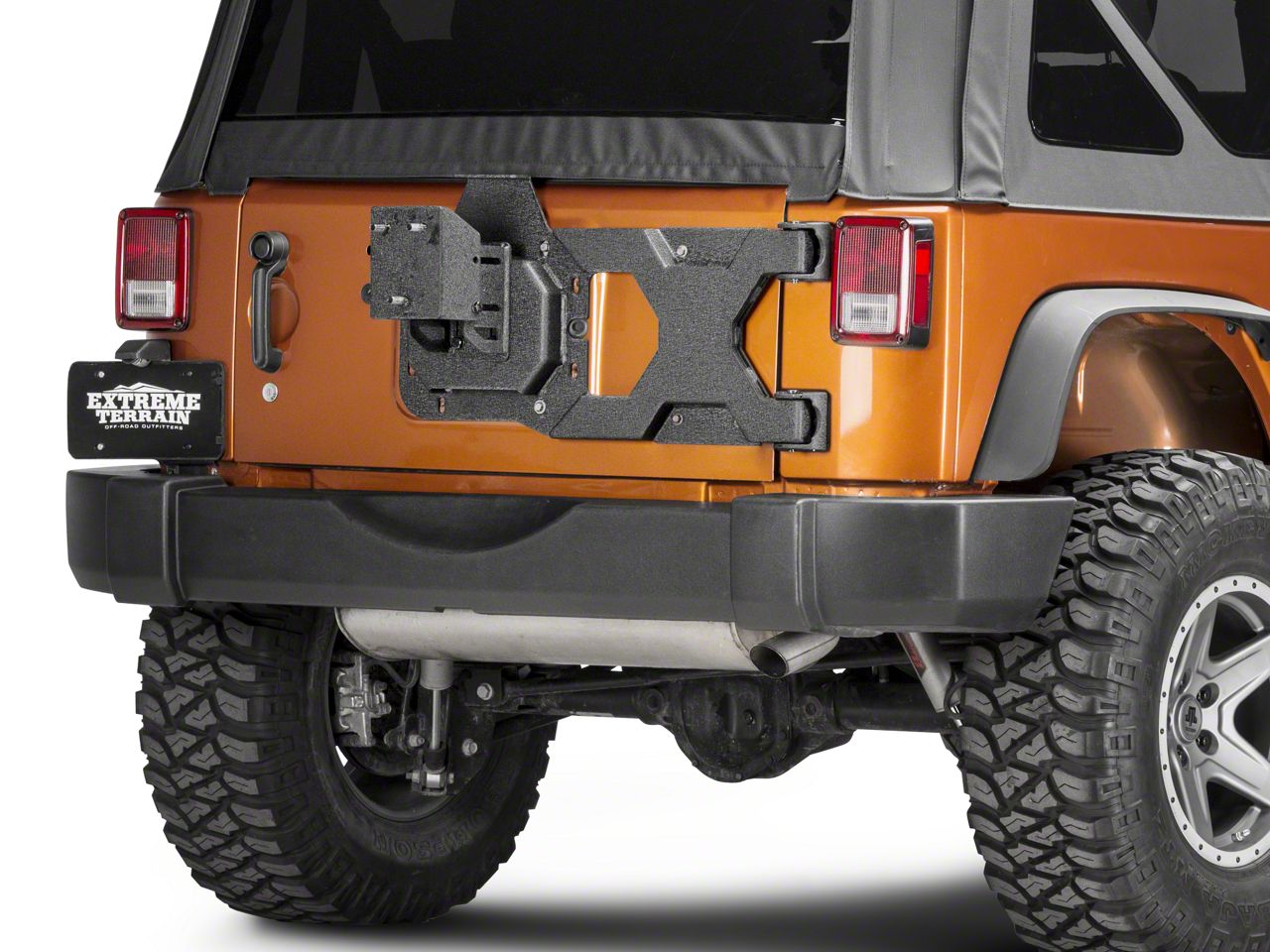 Barricade HD Tire Carrier With Spare Tire Mount (18-23 Jeep Wrangler JL ...