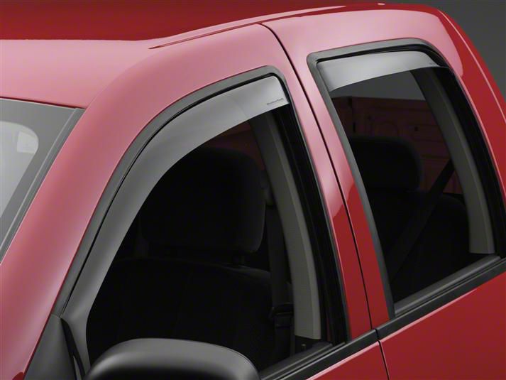 Weathertech RAM Rear Side Window Deflectors - Light Smoke R101257 (02 ...