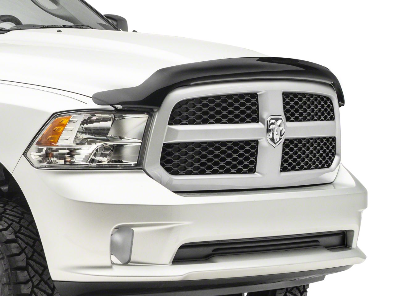 Weathertech RAM Stone & Bug Deflector - Dark Smoke 50192 (09-18 RAM 1500)