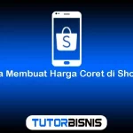 Cara Membuat Harga Coret di Shopee