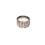 Pink Metal Dior Ring