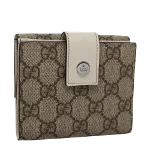 Beige Leather Gucci Wallet