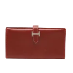 Red Leather Hermès Wallet