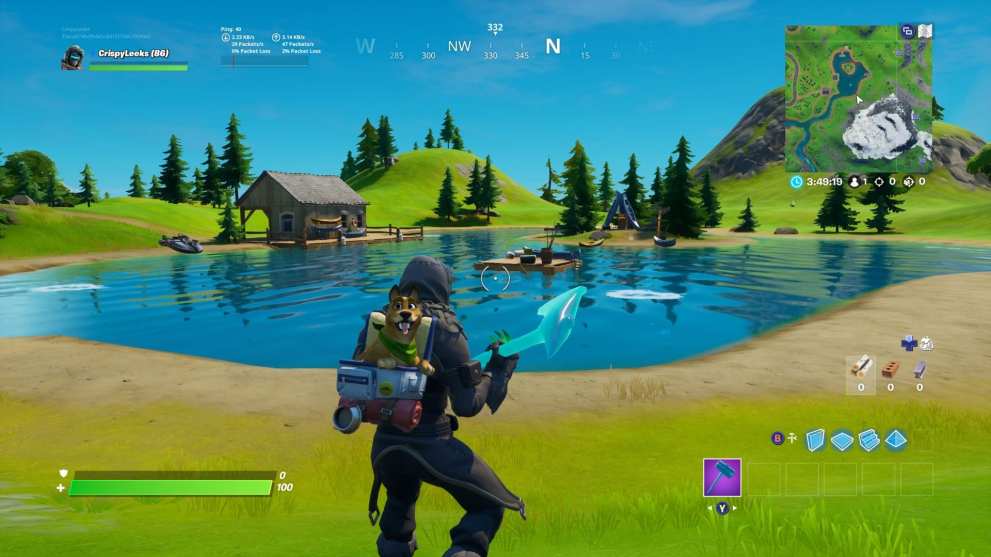 Fortnite Lake Canoe