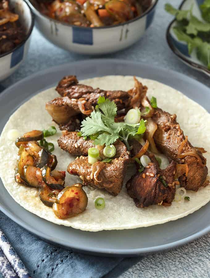 Korean Beef Tacos