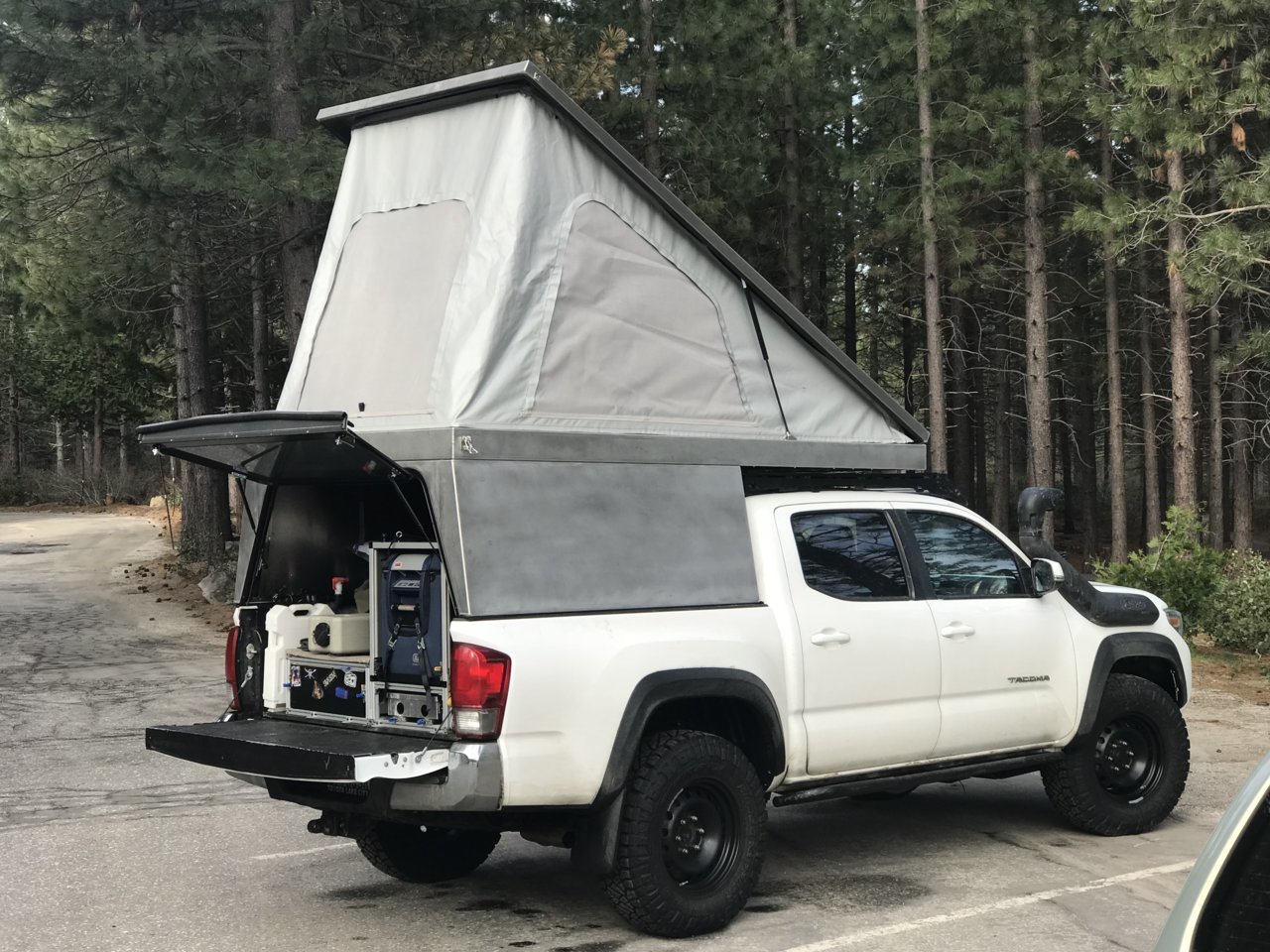 2017 White TRD Off Road Tacoma Glamping Build | Page 4 | Tacoma World