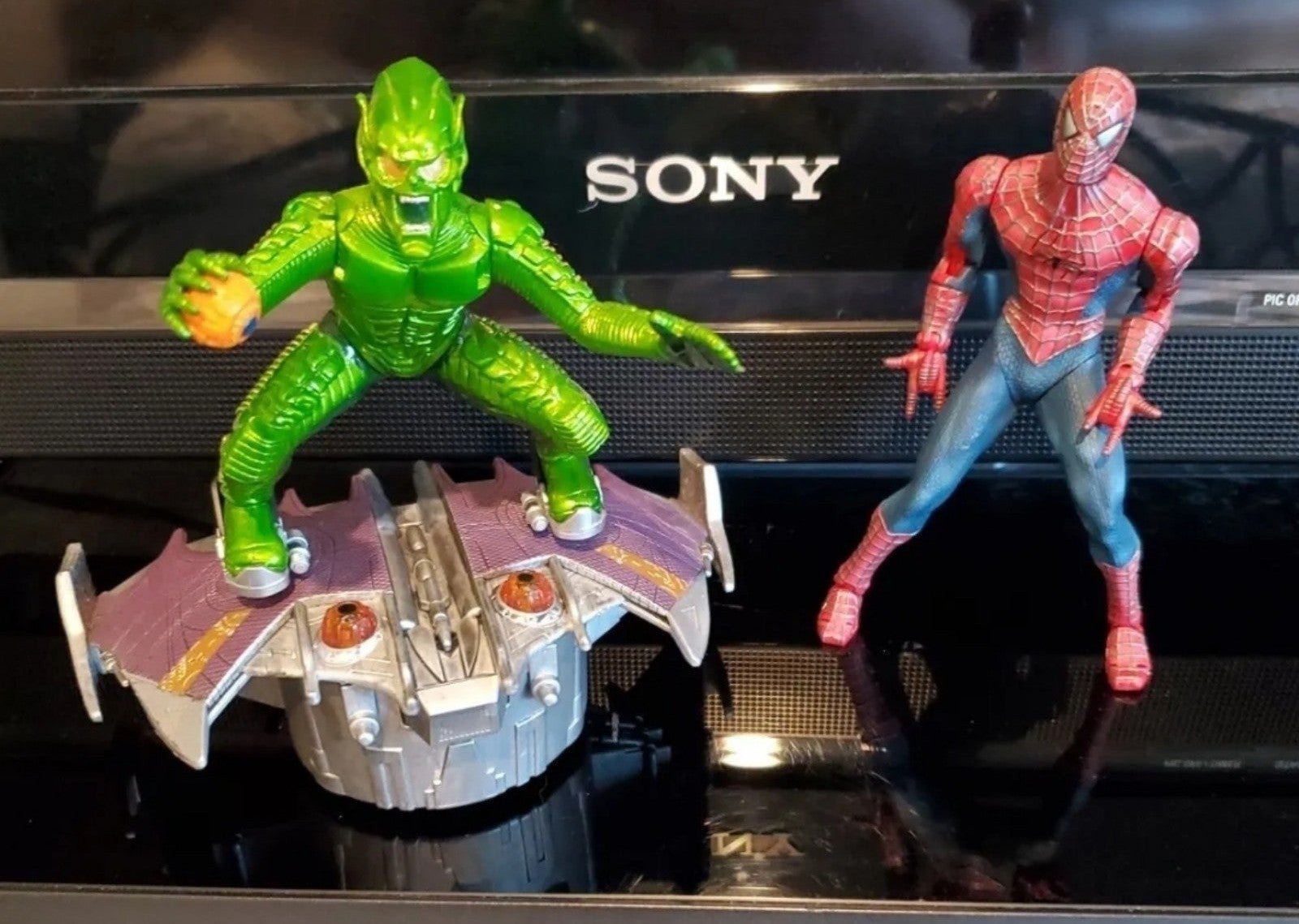 2002 Toy biz Green Goblin & Spider-Man 6 