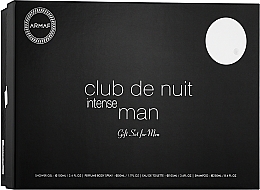 Armaf Club De Nuit Intense Man Набор (edt/105ml + deo/spray/50ml + sh/gel/100ml + sh/250ml)