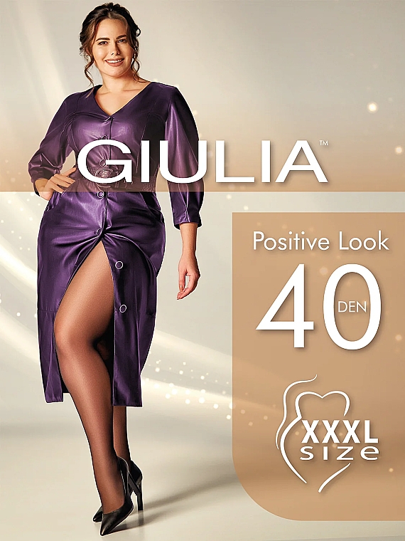 Колготки "Positive Look" 40 DEN, caramel - Giulia 