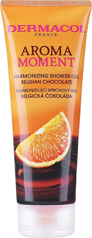 Гель для душа гармонизирующий "Бельгийский шоколад" - Dermacol Body Aroma Ritual Harmonizing Shower Gel