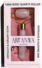 Роллер-массажер для лица из розового кварца ARI ANWA Skincare Mini Rose Quartz Roller