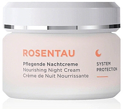 Ночной крем для лица Annemarie Borlind Rosentau System Protection Nourishing Night Cream