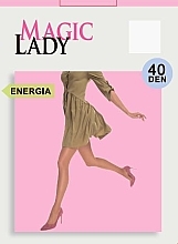 Колготки "ENERGIA" 40 Den, черные Magic Lady