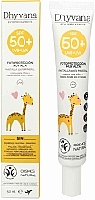 Солнцезащитный крем для детей Dhyvana Mineral Sunscreen SPF50+ PLUS