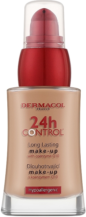 Тональный крем с коэнзимом Q10 - Dermacol 24h Control Make-Up