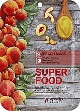 Тканевая маска с экстрактом персика Eyenlip Super Food Peach Mask