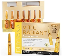 Ампулы для лица с осветляющим эффектом Dhyvana Vit-C Radiant Ampoules