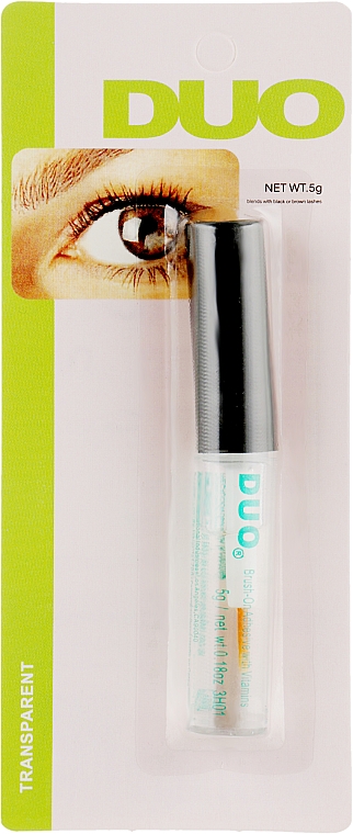 Клей для ресниц, R 45153 - Omkara Duo Brush-On Adhesive With Vitamins