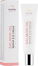 Крем для глаз с лососевым маслом и пептидами Eyenlip Salmon Oil Repair Eye Cream