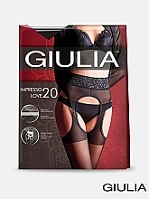 Колготки для женщин "Impresso Love" 20 Den, nero Giulia