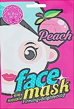 Маска для лица с экстрактом персика Bling Pop Peach Firming & Brightening Mask