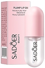 Питательный плампер для губ с эффектом увеличения Sadoer Plump Lip Oil