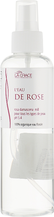 Органическая цветочная вода розы - La Grace L'Eau De Rose