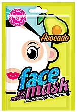 Маска для лица с экстрактом авокадо Bling Pop Avocado Nourishing & Brightening Mask