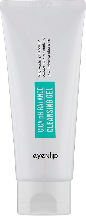 Слабокислотная очищающая гель-пенка с центеллой азиатской - Eyenlip CICA Ph Balance Cleansing Gel