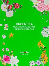 Тканевая маска для лица Eyenlip Green Tea Oil Moisture Essence Mask