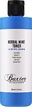 Тоник для лица Baxter of California Herbal Mint Toner