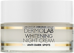 Ночной крем для лица осветляющий Deborah Milano Dermolab Whitening Night Cream