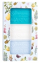 Набор мыла La Savonnerie De Nyons 3 Soaps Set Blue (soap/3x100g)