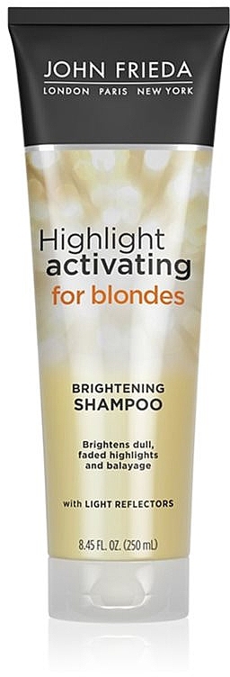 Увлажняющий шампунь для светлых волос - John Frieda Sheer Blonde Highlight Activating Moisturising Shampoo