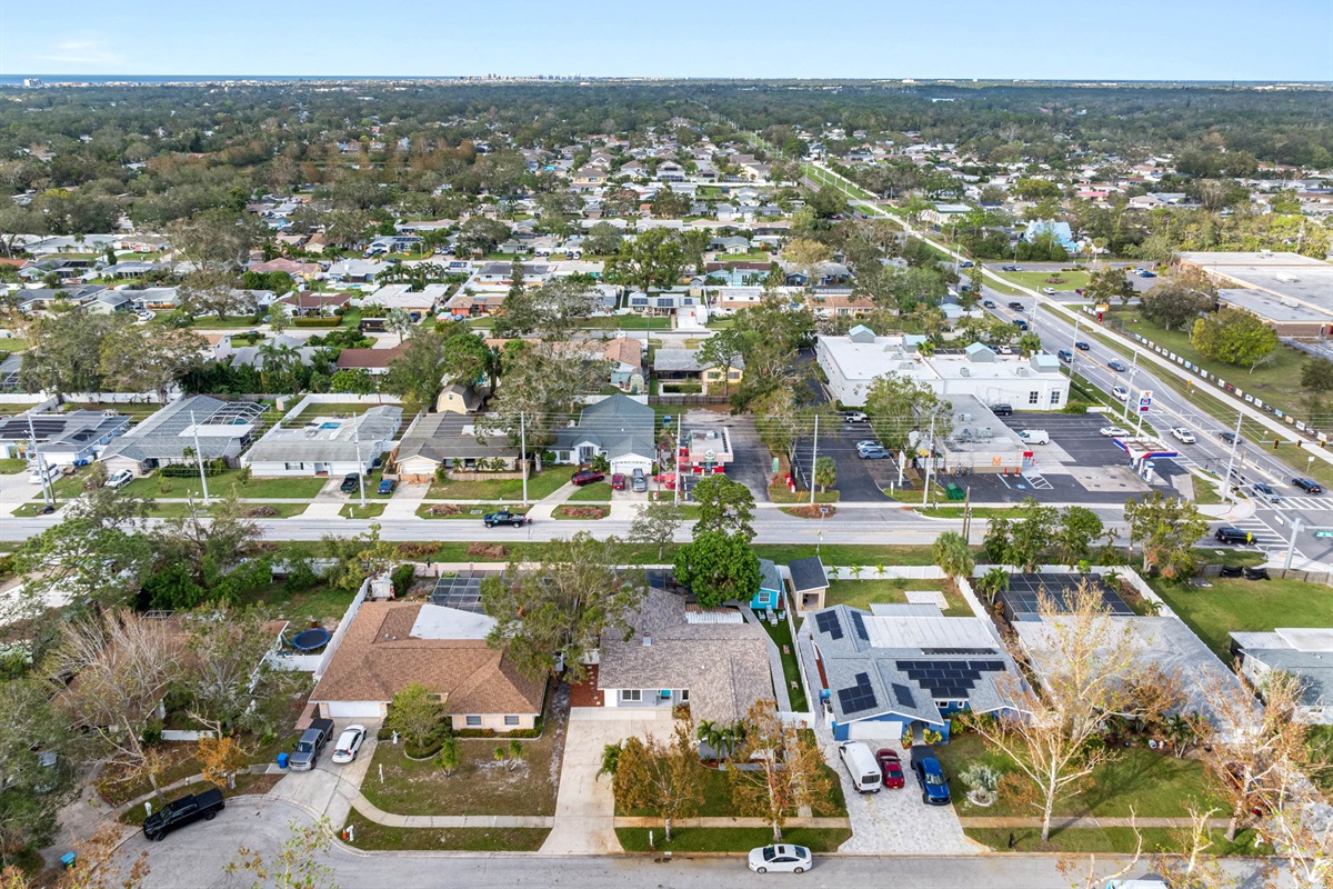 Aerial View of the Neighborhood