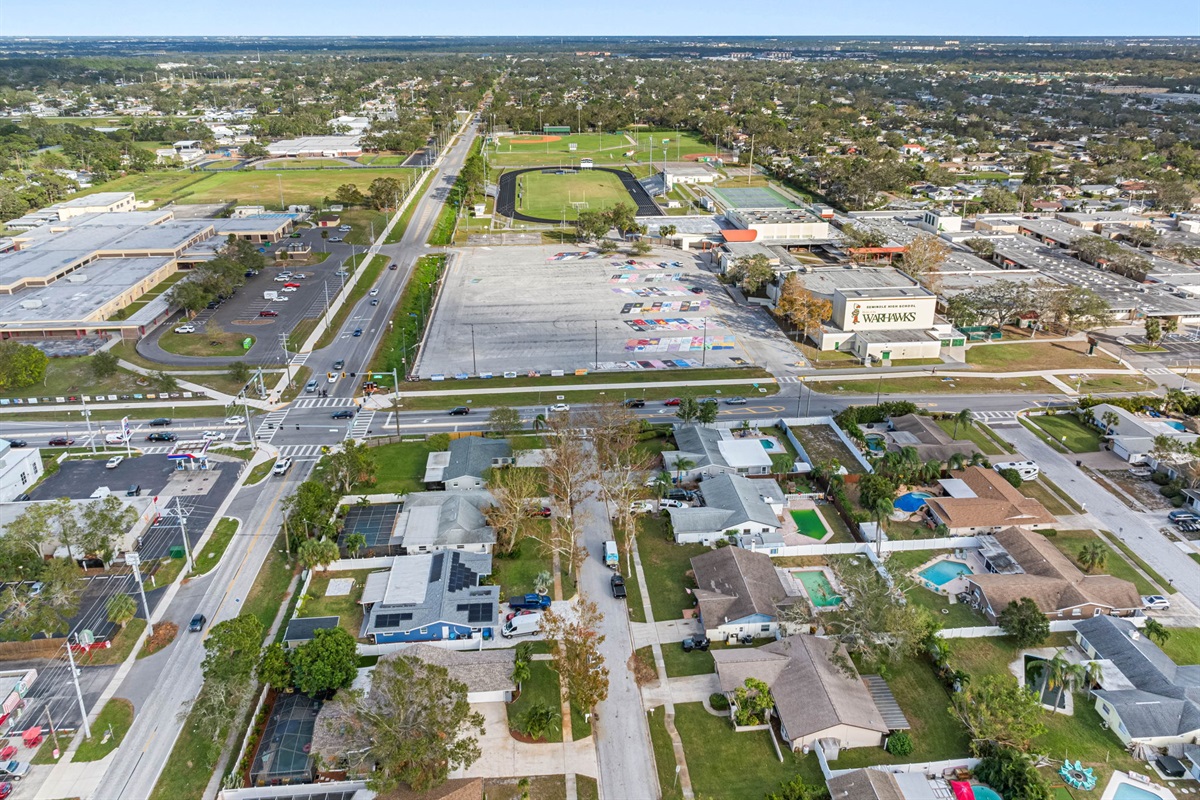 Aerial View of the Neighborhood