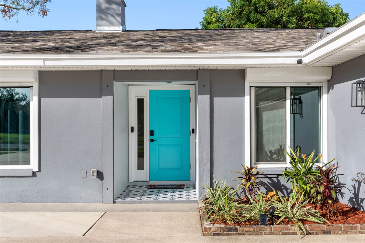 Entrance to the Home