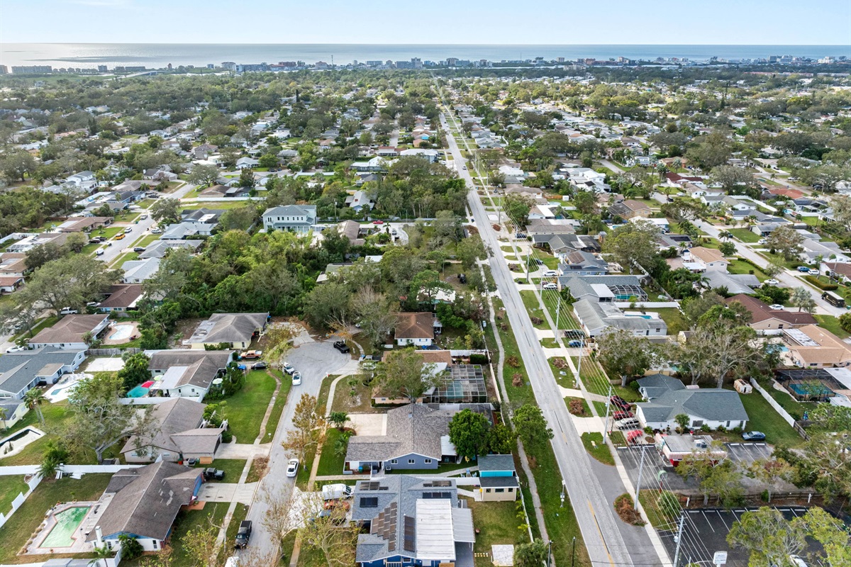 Aerial View of the Neighborhood