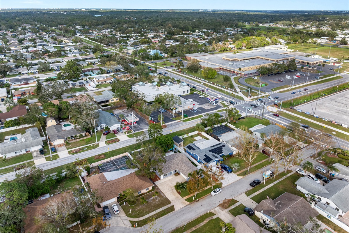 Aerial View of the Neighborhood