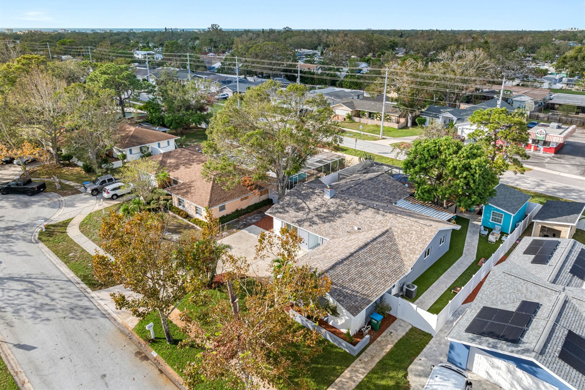 Aerial View of the Neighborhood