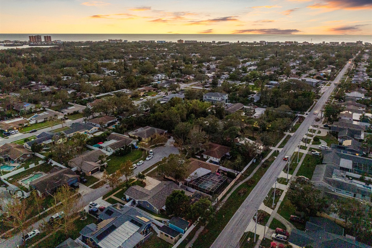 Aerial View of the Neighborhood