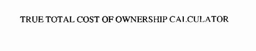 Total Cost Of Ownership Calculations Unique True total Cost Of Ownership Calculator Trademark Of Xerox