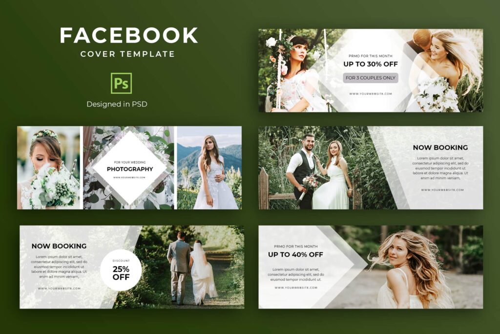 facebook cover wedding photography