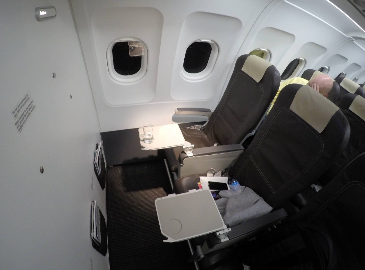 business class de SWISS A320