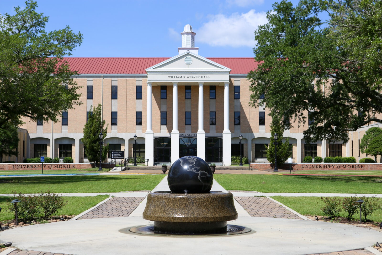 Weaver Hall and Globe