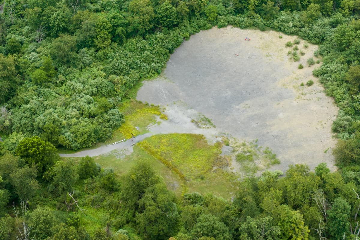 Fossil Hunting at the Montour Preserve Fossil Pit - Uncovering PA